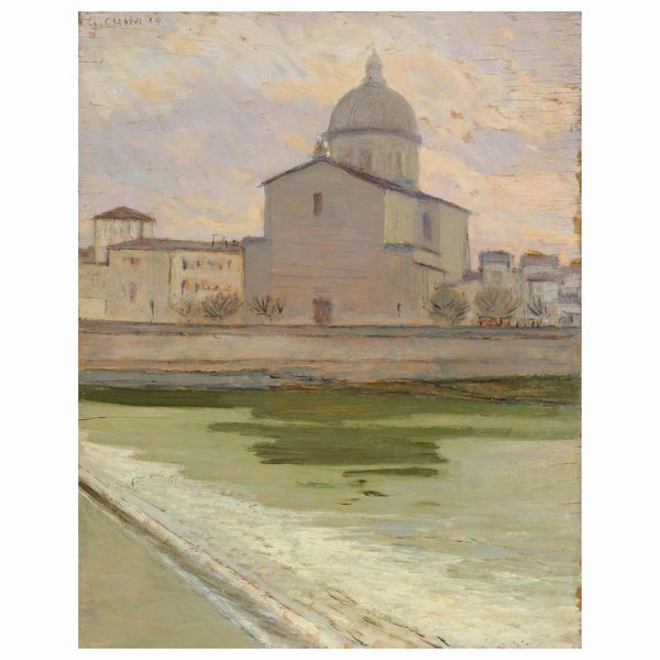 Galileo Chini : Galileo Chini  - Asta ARCADE | DIPINTI DEL XIX E XX SECOLO E OPERE DALLA RACCOLTA DI ANTONIO PAOLUCCI - Associazione Nazionale - Case d'Asta italiane