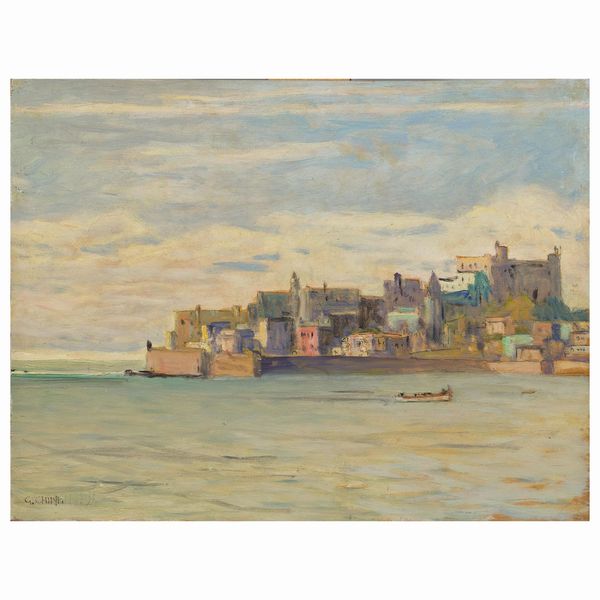 Galileo Chini : Galileo Chini  - Asta ARCADE | DIPINTI DEL XIX E XX SECOLO E OPERE DALLA RACCOLTA DI ANTONIO PAOLUCCI - Associazione Nazionale - Case d'Asta italiane