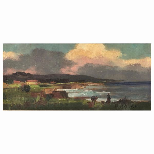 Renato Natali : Renato Natali  - Asta ARCADE | DIPINTI DEL XIX E XX SECOLO E OPERE DALLA RACCOLTA DI ANTONIO PAOLUCCI - Associazione Nazionale - Case d'Asta italiane