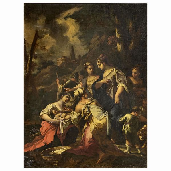 Attribuito a Giovanni Camillo Sagrestani  - Asta ARCADE I DIPINTI DAL SECOLO XVI AL XVIII E OPERE DALLA RACCOLTA DI ANTONIO PAOLUCCI - Associazione Nazionale - Case d'Asta italiane