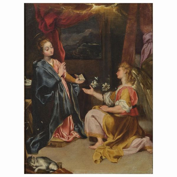 Bottega di Federico Barocci, sec. XVII  - Asta ARCADE I DIPINTI DAL SECOLO XVI AL XVIII E OPERE DALLA RACCOLTA DI ANTONIO PAOLUCCI - Associazione Nazionale - Case d'Asta italiane