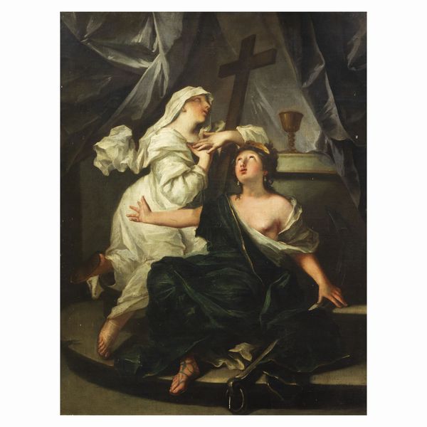 Scuola emiliana, sec. XVIII  - Asta ARCADE I DIPINTI DAL SECOLO XVI AL XVIII E OPERE DALLA RACCOLTA DI ANTONIO PAOLUCCI - Associazione Nazionale - Case d'Asta italiane