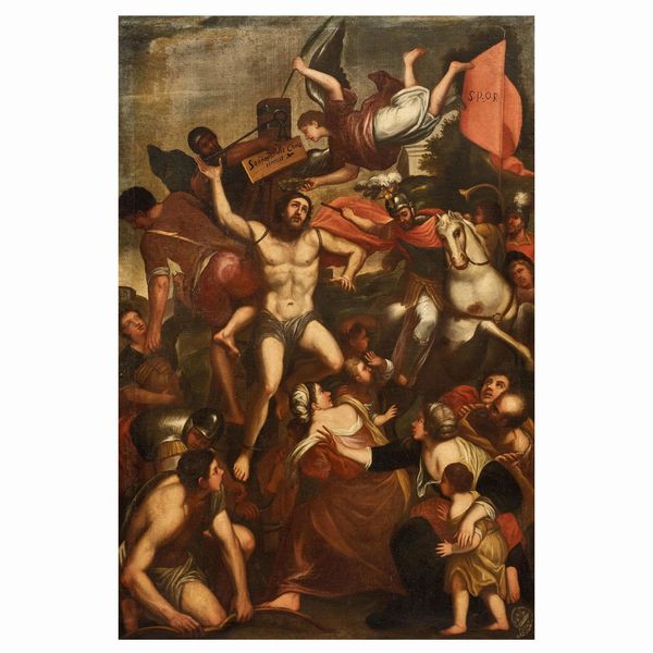 Scuola veneta, secc. XVII-XVIII  - Asta ARCADE I DIPINTI DAL SECOLO XVI AL XVIII E OPERE DALLA RACCOLTA DI ANTONIO PAOLUCCI - Associazione Nazionale - Case d'Asta italiane