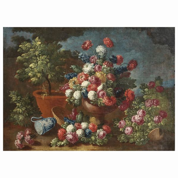 Scuola napoletana, sec. XVIII  - Asta ARCADE I DIPINTI DAL SECOLO XVI AL XVIII E OPERE DALLA RACCOLTA DI ANTONIO PAOLUCCI - Associazione Nazionale - Case d'Asta italiane