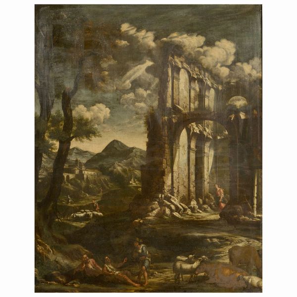 Scuola veneta, sec. XVIII  - Asta ARCADE I DIPINTI DAL SECOLO XVI AL XVIII E OPERE DALLA RACCOLTA DI ANTONIO PAOLUCCI - Associazione Nazionale - Case d'Asta italiane