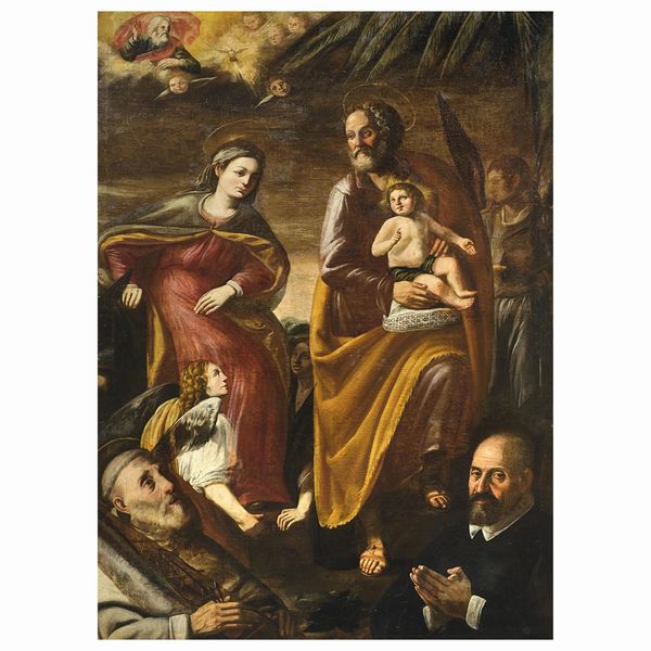 Scuola dell'Italia meridionale, sec. XVI  - Asta ARCADE I DIPINTI DAL SECOLO XVI AL XVIII E OPERE DALLA RACCOLTA DI ANTONIO PAOLUCCI - Associazione Nazionale - Case d'Asta italiane