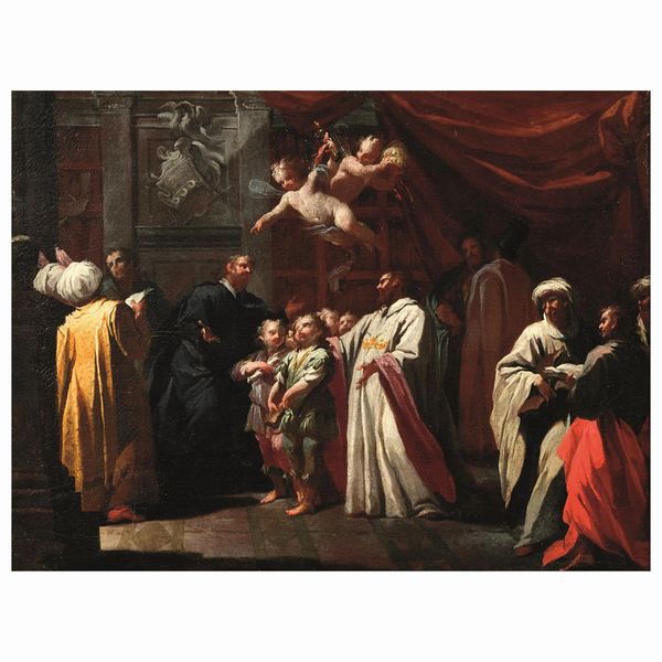 Giovanni Camillo Sagrestani  - Asta ARCADE I DIPINTI DAL SECOLO XVI AL XVIII E OPERE DALLA RACCOLTA DI ANTONIO PAOLUCCI - Associazione Nazionale - Case d'Asta italiane