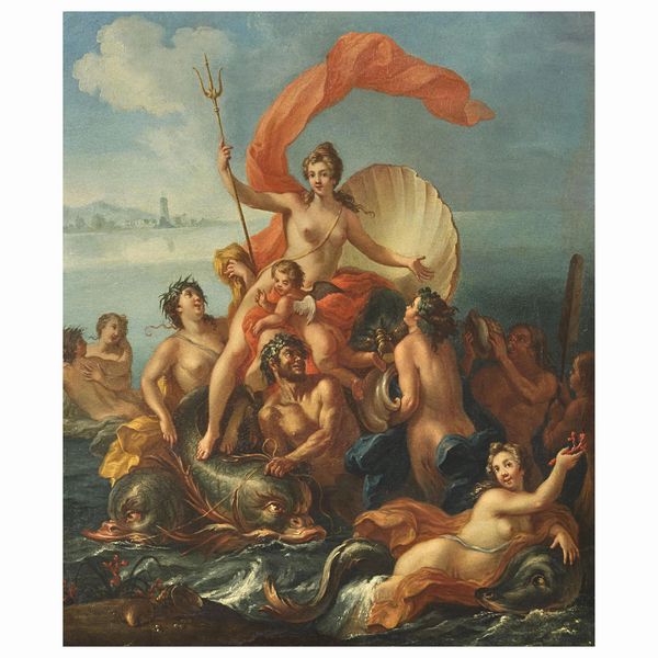 Artista francese, sec. XVIII  - Asta ARCADE I DIPINTI DAL SECOLO XVI AL XVIII E OPERE DALLA RACCOLTA DI ANTONIO PAOLUCCI - Associazione Nazionale - Case d'Asta italiane