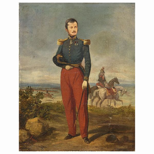 Scuola francese, inizi sec. XIX  - Asta ARCADE I DIPINTI DAL SECOLO XVI AL XVIII E OPERE DALLA RACCOLTA DI ANTONIO PAOLUCCI - Associazione Nazionale - Case d'Asta italiane