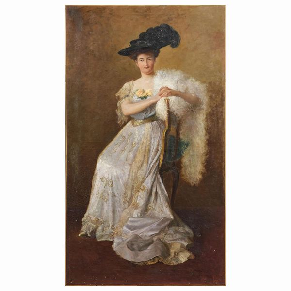 Scuola romana, inizi sec. XX  - Asta ARCADE I DIPINTI DAL SECOLO XVI AL XVIII E OPERE DALLA RACCOLTA DI ANTONIO PAOLUCCI - Associazione Nazionale - Case d'Asta italiane