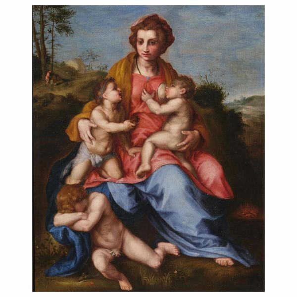 Scuola fiorentina, sec. XVIII  - Asta ARCADE I DIPINTI DAL SECOLO XVI AL XVIII E OPERE DALLA RACCOLTA DI ANTONIO PAOLUCCI - Associazione Nazionale - Case d'Asta italiane