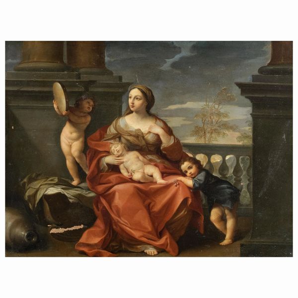 Cerchia di Guido Reni, sec. XVII  - Asta ARCADE I DIPINTI DAL SECOLO XVI AL XVIII E OPERE DALLA RACCOLTA DI ANTONIO PAOLUCCI - Associazione Nazionale - Case d'Asta italiane