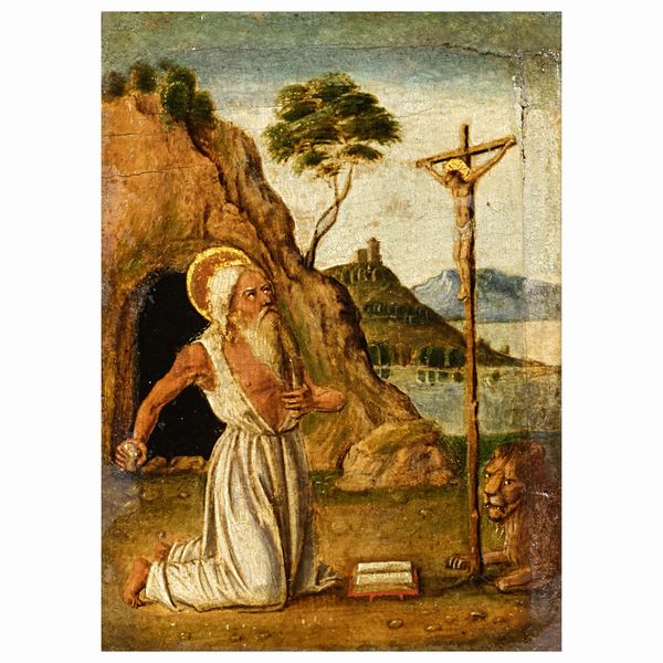 Scuola veneta, secc. XV-XVI  - Asta ARCADE I DIPINTI DAL SECOLO XVI AL XVIII E OPERE DALLA RACCOLTA DI ANTONIO PAOLUCCI - Associazione Nazionale - Case d'Asta italiane