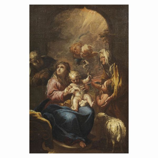 Seguace di Sebastiano Ricci, sec. XVII  - Asta ARCADE I DIPINTI DAL SECOLO XVI AL XVIII E OPERE DALLA RACCOLTA DI ANTONIO PAOLUCCI - Associazione Nazionale - Case d'Asta italiane