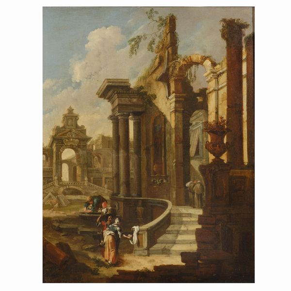 Scuola italiana, sec. XVIII  - Asta ARCADE I DIPINTI DAL SECOLO XVI AL XVIII E OPERE DALLA RACCOLTA DI ANTONIO PAOLUCCI - Associazione Nazionale - Case d'Asta italiane