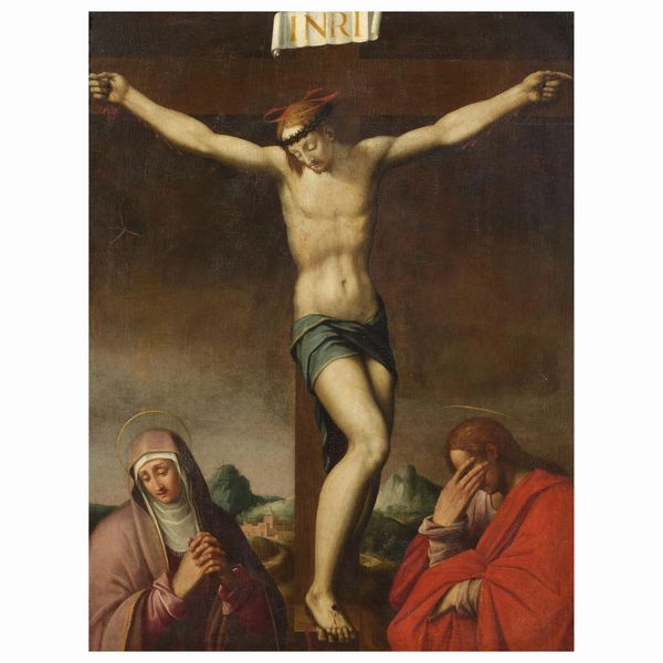 Scuola toscana, sec. XVI  - Asta ARCADE I DIPINTI DAL SECOLO XVI AL XVIII E OPERE DALLA RACCOLTA DI ANTONIO PAOLUCCI - Associazione Nazionale - Case d'Asta italiane