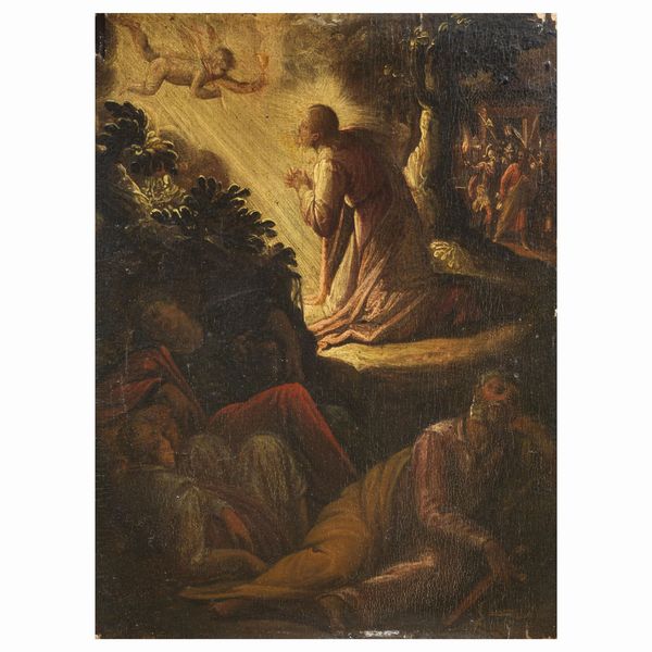 Scuola veneta, sec. XVII  - Asta ARCADE I DIPINTI DAL SECOLO XVI AL XVIII E OPERE DALLA RACCOLTA DI ANTONIO PAOLUCCI - Associazione Nazionale - Case d'Asta italiane