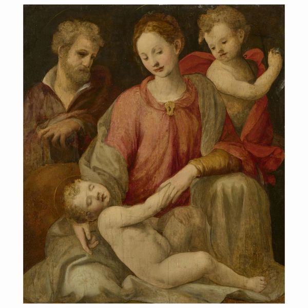 Attribuito a Francesco Brina  - Asta ARCADE I DIPINTI DAL SECOLO XVI AL XVIII E OPERE DALLA RACCOLTA DI ANTONIO PAOLUCCI - Associazione Nazionale - Case d'Asta italiane