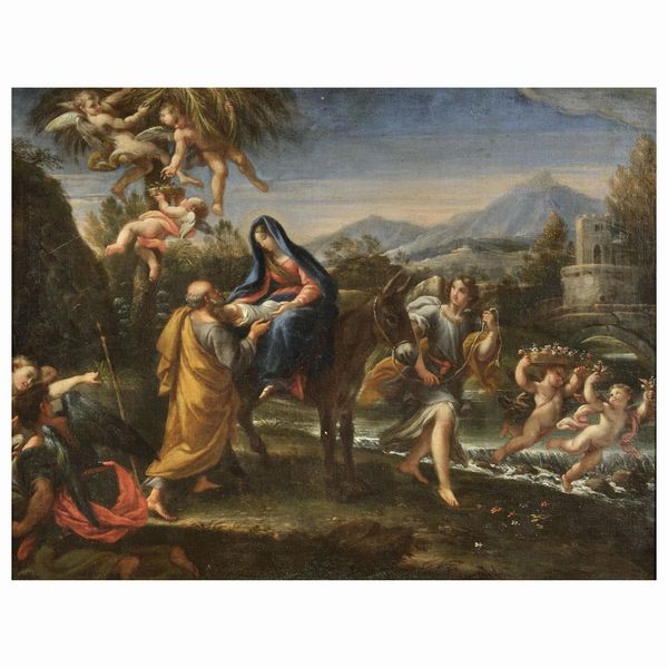 Scuola emilana, sec. XVII  - Asta ARCADE I DIPINTI DAL SECOLO XVI AL XVIII E OPERE DALLA RACCOLTA DI ANTONIO PAOLUCCI - Associazione Nazionale - Case d'Asta italiane