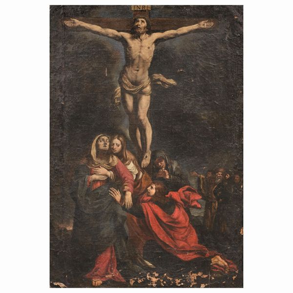 Scuola emiliana, sec. XVII  - Asta ARCADE I DIPINTI DAL SECOLO XVI AL XVIII E OPERE DALLA RACCOLTA DI ANTONIO PAOLUCCI - Associazione Nazionale - Case d'Asta italiane