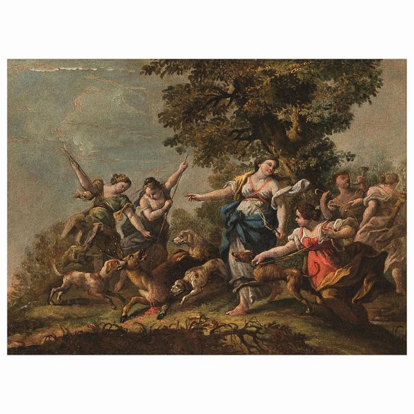 Scuola emiliana, sec. XVIII  - Asta ARCADE I DIPINTI DAL SECOLO XVI AL XVIII E OPERE DALLA RACCOLTA DI ANTONIO PAOLUCCI - Associazione Nazionale - Case d'Asta italiane