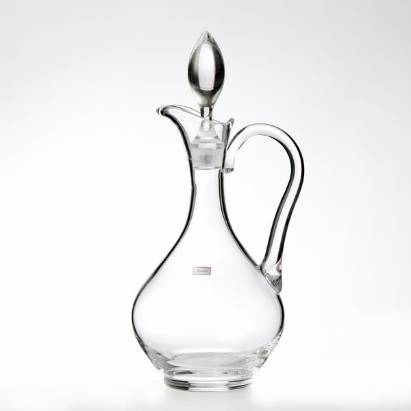 Baccarat brocca in cristallo trasparente  - Asta L'Arte della Tavola - Associazione Nazionale - Case d'Asta italiane