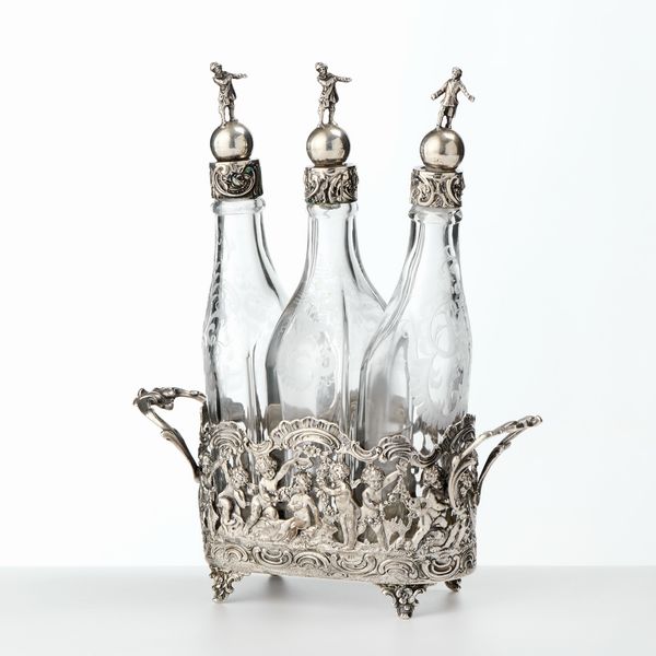 Oliera ovale in argento  - Asta L'Arte della Tavola - Associazione Nazionale - Case d'Asta italiane