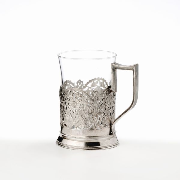 Portabicchiere da t in argento  - Asta L'Arte della Tavola - Associazione Nazionale - Case d'Asta italiane