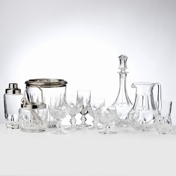 Servizio di bicchieri in cristallo  - Asta L'Arte della Tavola - Associazione Nazionale - Case d'Asta italiane