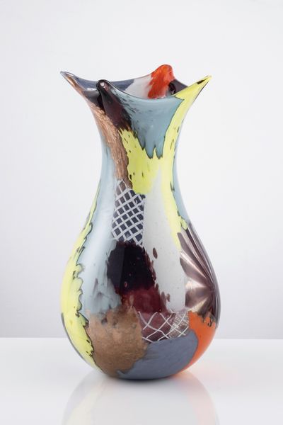 Dino Martens per Aureliano Toso Oriente vaso in vetro  - Asta L'Arte della Tavola - Associazione Nazionale - Case d'Asta italiane