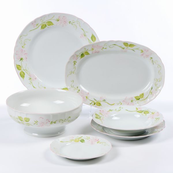 Richard Ginori per Adriatica servizio da tavola in ceramica  - Asta L'Arte della Tavola - Associazione Nazionale - Case d'Asta italiane