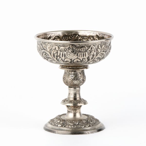 Piccolo candeliere in metallo argentato  - Asta L'Arte della Tavola - Associazione Nazionale - Case d'Asta italiane