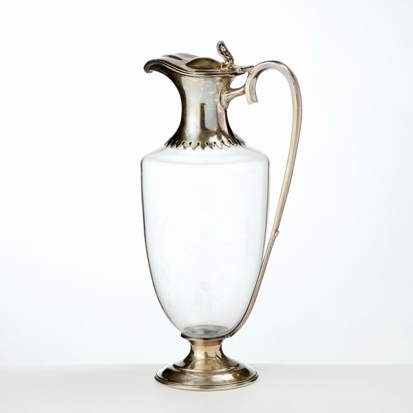 Brocca in vetro e argento  - Asta L'Arte della Tavola - Associazione Nazionale - Case d'Asta italiane