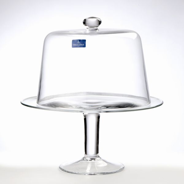 Villeroy & Boch alzata in vetro trasparente  - Asta L'Arte della Tavola - Associazione Nazionale - Case d'Asta italiane