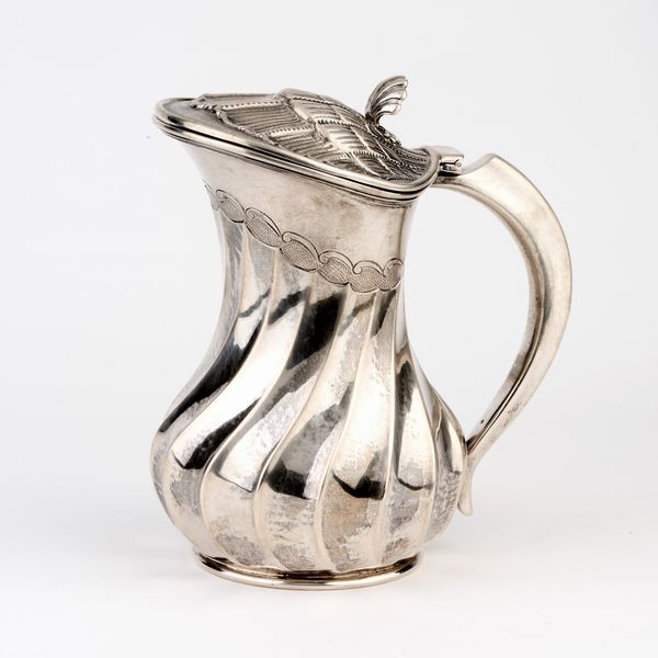 Caraffa con coperchio in argento  - Asta L'Arte della Tavola - Associazione Nazionale - Case d'Asta italiane