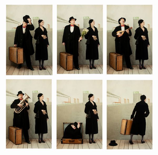 Paolo Ventura : The man in the suitcase #2  - Asta Fotografia - Associazione Nazionale - Case d'Asta italiane
