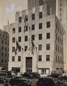 Wendell  MacRae - Sanza titolo (Il Palazzo d'Italia, Rockefeller Center)