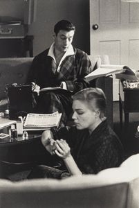 Bruce Davidson - Yves Montand e Simone Signoret, USA