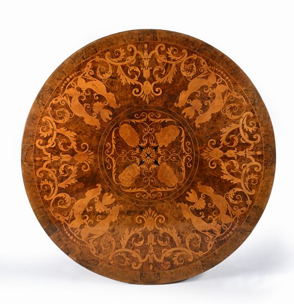 Tavolo tondo in ciliegio d'epoca Carlo X, Italia centrale, 1830 ca.  - Asta Collezioni Private - Mobili, Oggetti d'Arte e Dipinti Antichi e del XIX Secolo - Associazione Nazionale - Case d'Asta italiane