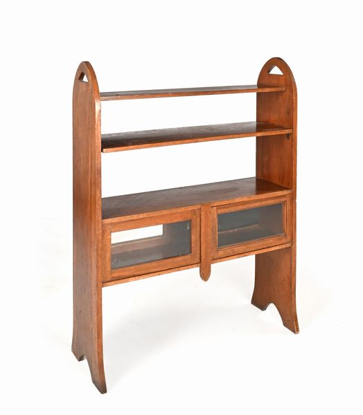 Piccola scansia in legno, XX secolo  - Asta Collezioni Private - Mobili, Oggetti d'Arte e Dipinti Antichi e del XIX Secolo - Associazione Nazionale - Case d'Asta italiane