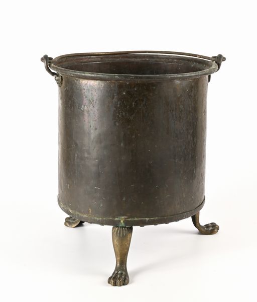 Braciere cilindrico in rame, XIX secolo  - Asta Collezioni Private - Mobili, Oggetti d'Arte e Dipinti Antichi e del XIX Secolo - Associazione Nazionale - Case d'Asta italiane