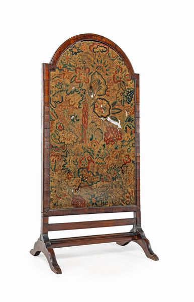 Parascintille in mogano, Inghilterra, XVIII secolo  - Asta Collezioni Private - Mobili, Oggetti d'Arte e Dipinti Antichi e del XIX Secolo - Associazione Nazionale - Case d'Asta italiane