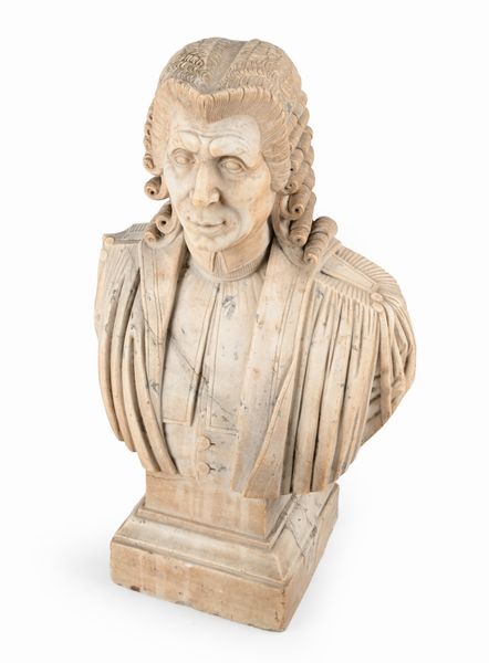 Busto di magistrato  - Asta Collezioni Private - Mobili, Oggetti d'Arte e Dipinti Antichi e del XIX Secolo - Associazione Nazionale - Case d'Asta italiane