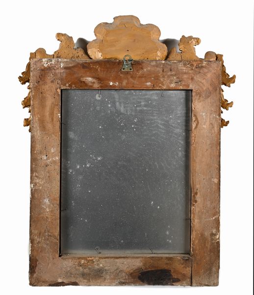 Coppia di specchiere in legno dorato, Roma, XVIII secolo  - Asta Collezioni Private - Mobili, Oggetti d'Arte e Dipinti Antichi e del XIX Secolo - Associazione Nazionale - Case d'Asta italiane