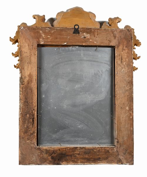 Coppia di specchiere in legno dorato, Roma, XVIII secolo  - Asta Collezioni Private - Mobili, Oggetti d'Arte e Dipinti Antichi e del XIX Secolo - Associazione Nazionale - Case d'Asta italiane