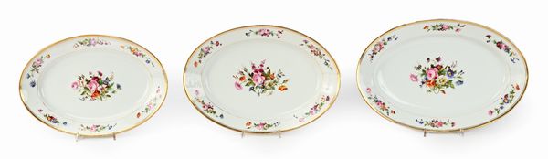 Servizio in porcellana policroma Vieux Paris, fine del XIX secolo  - Asta Collezioni Private - Mobili, Oggetti d'Arte e Dipinti Antichi e del XIX Secolo - Associazione Nazionale - Case d'Asta italiane