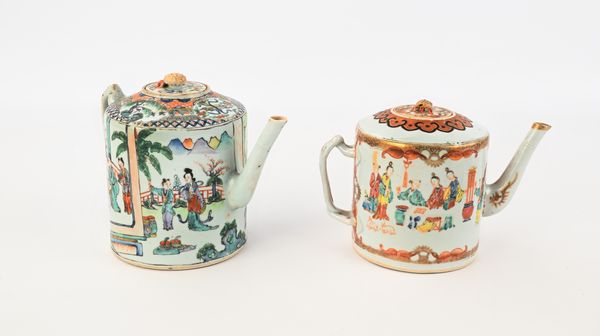 Lotto composto da sette porcellane, Cina Compagnia delle Indie, XVIII secolo  - Asta Collezioni Private - Mobili, Oggetti d'Arte e Dipinti Antichi e del XIX Secolo - Associazione Nazionale - Case d'Asta italiane