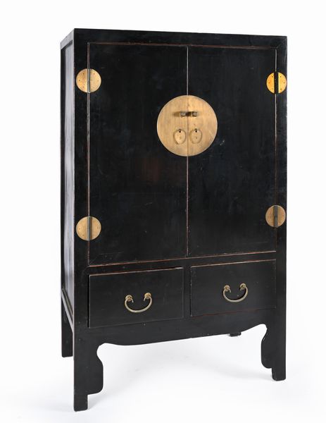Mobile contenitore in legno ebanizzato, Cina, XX secolo  - Asta Collezioni Private - Mobili, Oggetti d'Arte e Dipinti Antichi e del XIX Secolo - Associazione Nazionale - Case d'Asta italiane