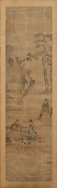 Lizhou raffigurante scene di genere, Cina, dinastia Qing, XIX secolo  - Asta Collezioni Private - Mobili, Oggetti d'Arte e Dipinti Antichi e del XIX Secolo - Associazione Nazionale - Case d'Asta italiane