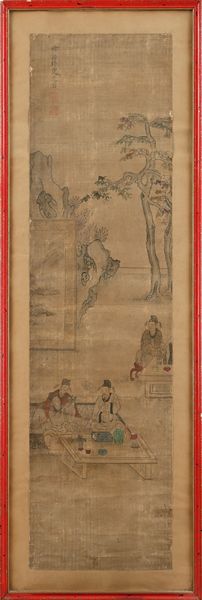 Lizhou raffigurante scene di genere, Cina, dinastia Qing, XIX secolo  - Asta Collezioni Private - Mobili, Oggetti d'Arte e Dipinti Antichi e del XIX Secolo - Associazione Nazionale - Case d'Asta italiane